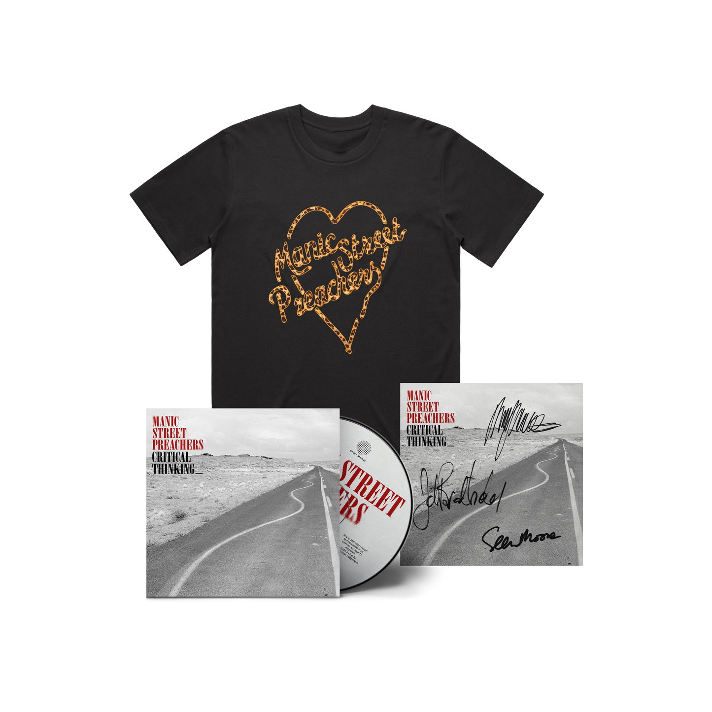 Critical Thinking | Leopard T-Shirt Bundle (Standard CD + Signed Art Card)