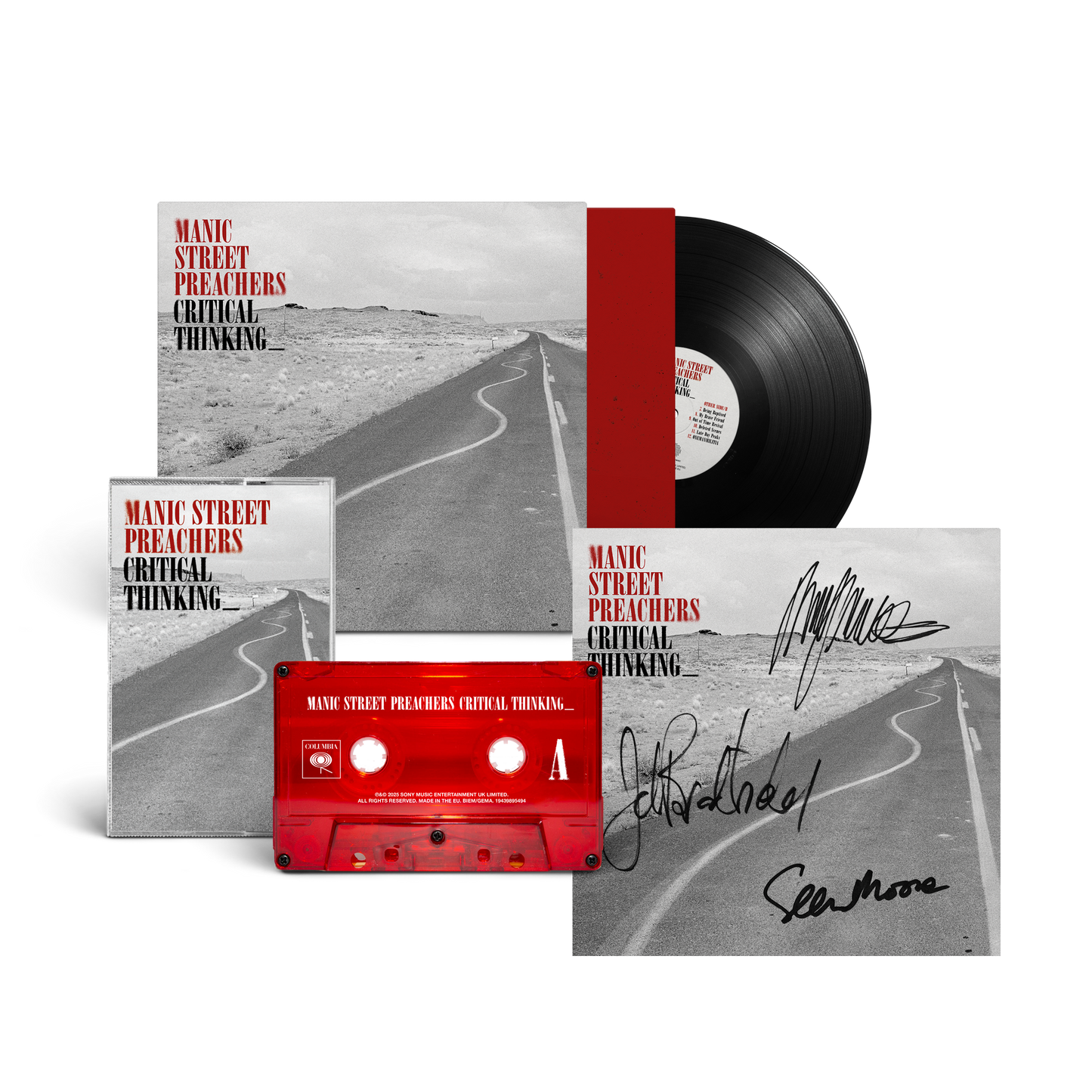 Critical Thinking | Signed Bundle (Choice of Format + Signed Art Card + Cassette)