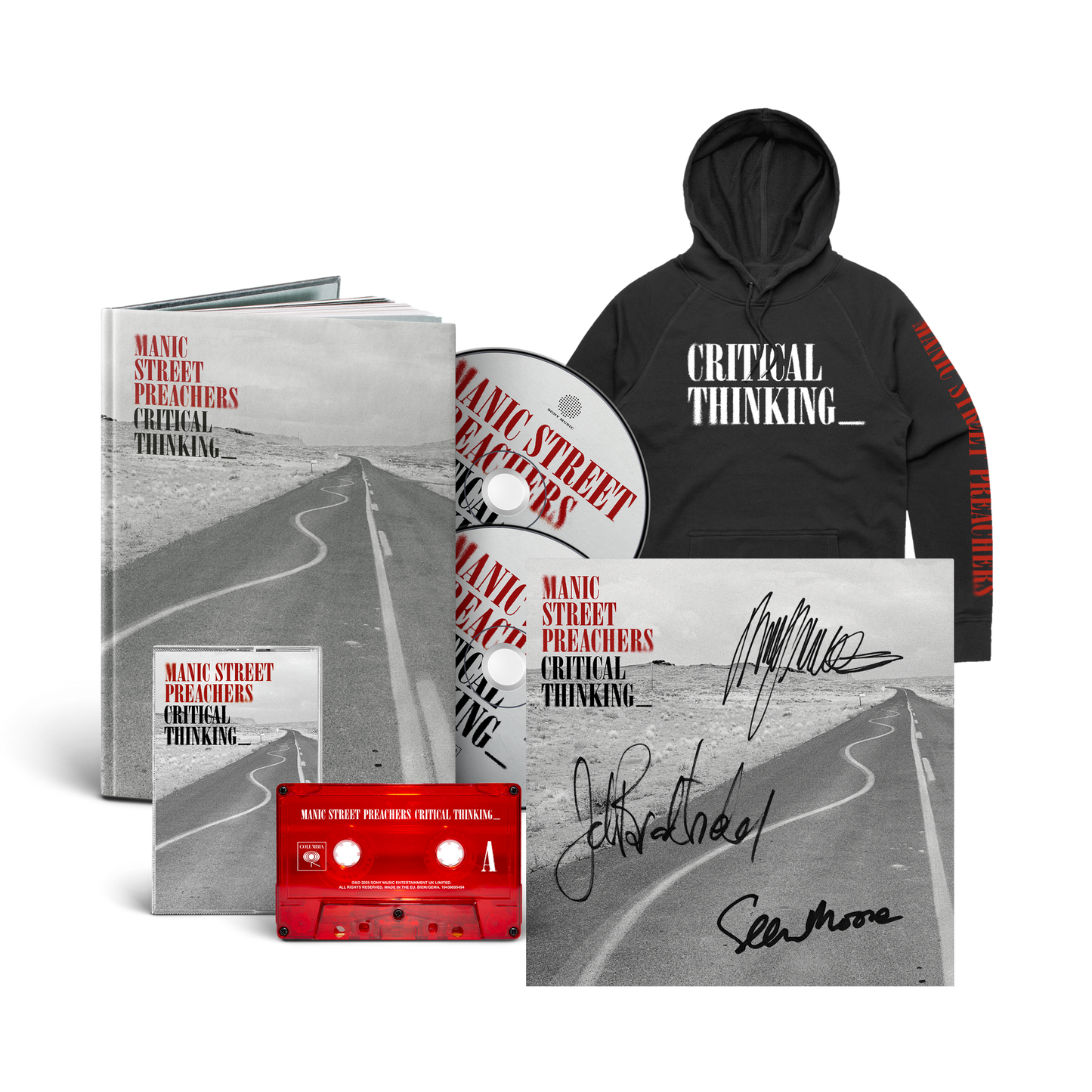 Critical Thinking | Hoodie Bundle (Choice of CD + Signed Art Card + Cassette)