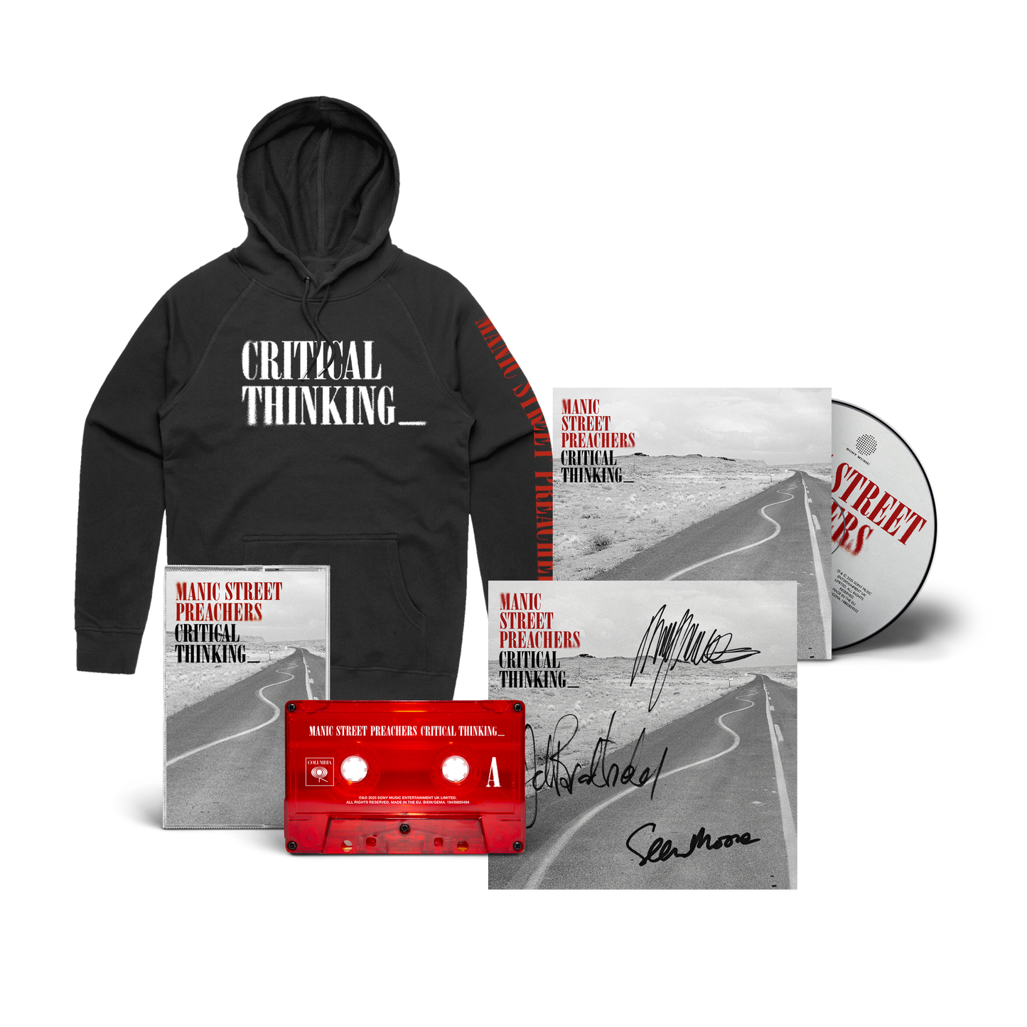 Critical Thinking | Hoodie Bundle (Choice of CD + Signed Art Card + Cassette)