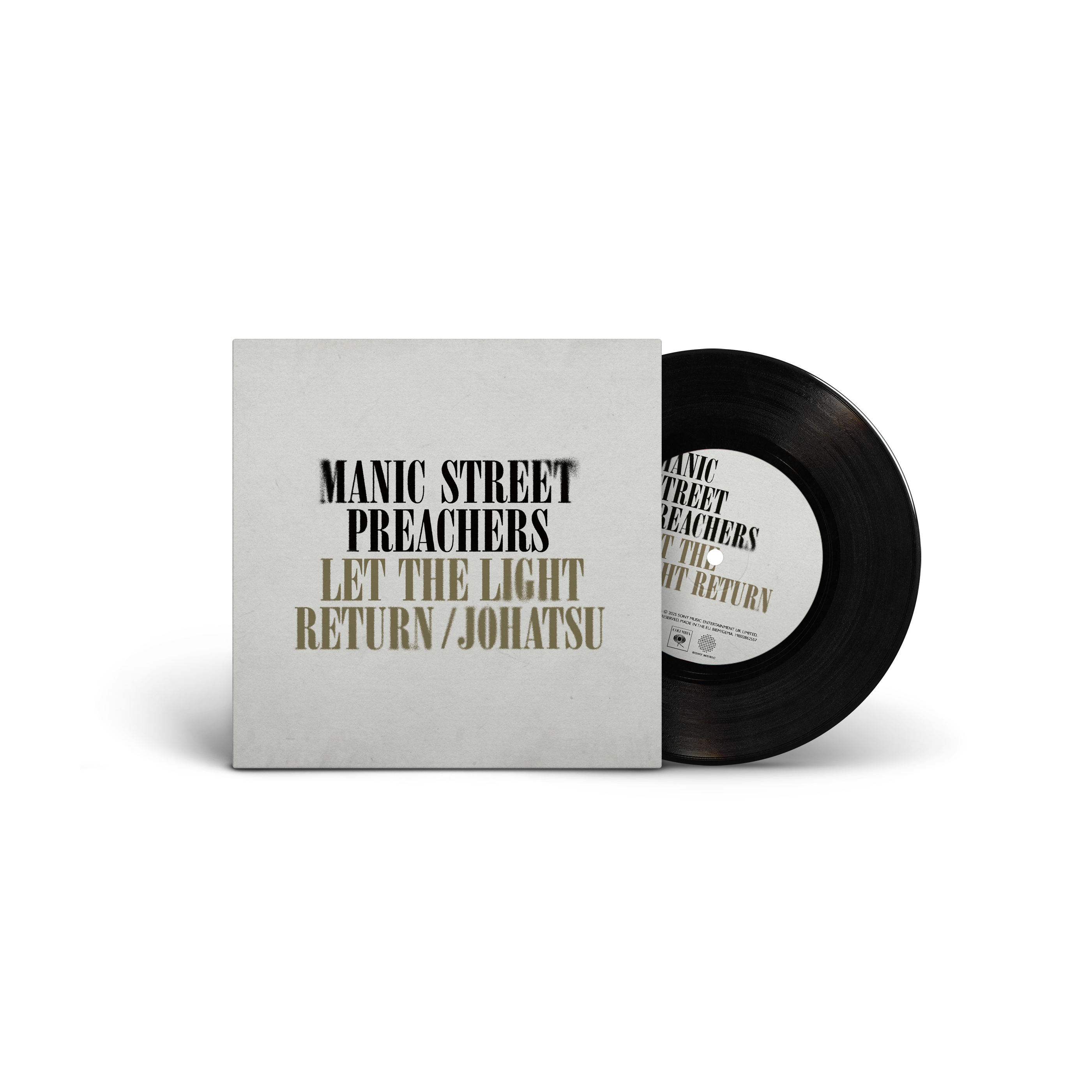 Limited edition and store exclusive 7” black vinyl packaged in a printed sleeve. Contains 2 exclusive bonus tracks ‘Let the Light Return’ and ‘Johatsu’ - the only way to listen on vinyl