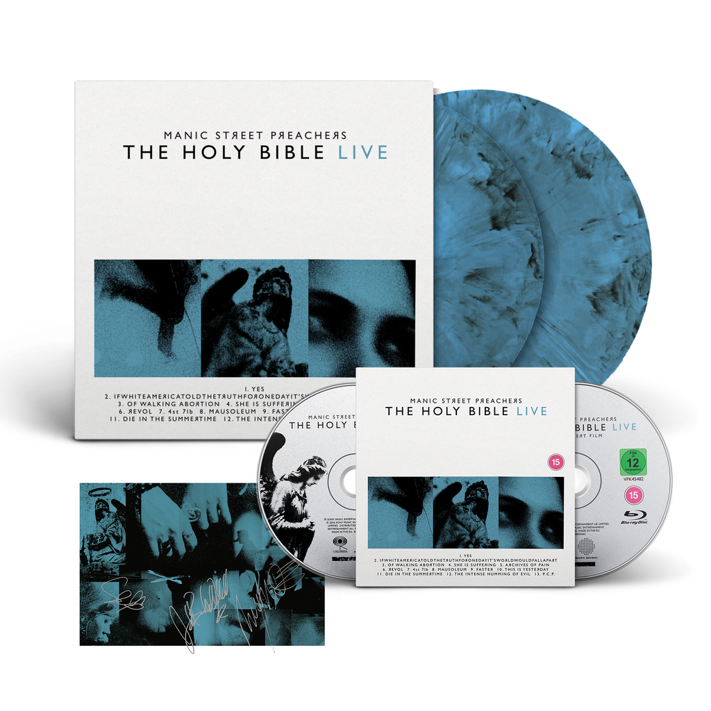 The Holy Bible Live | Double Vinyl, CD & Blu-Ray + Store Exclusive Signed Art Card