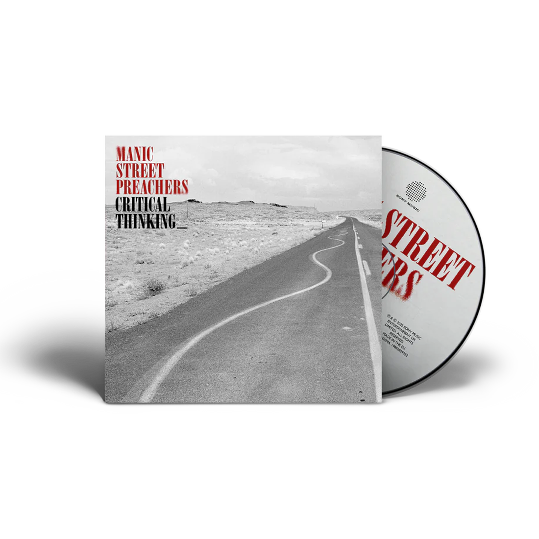 Printed CD packaged in a sustainable gatefold cardboard sleeve. Includes a 12-page gloss booklet with additional artwork, lyrics and credits.