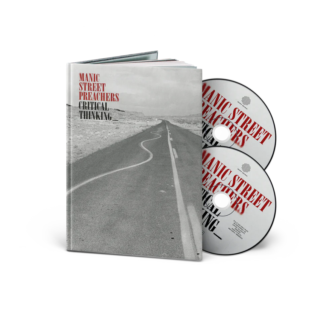 Hardcover book with 2 printed deluxe CDs.
Disc 1: 12 standard album tracks.
Disc 2: 12 exclusive demo tracks + Decline &amp; Fall (Steven Wilson Remix).
Includes an exclusive 12-page booklet featuring Nicky Wire’s handwritten lyrics.