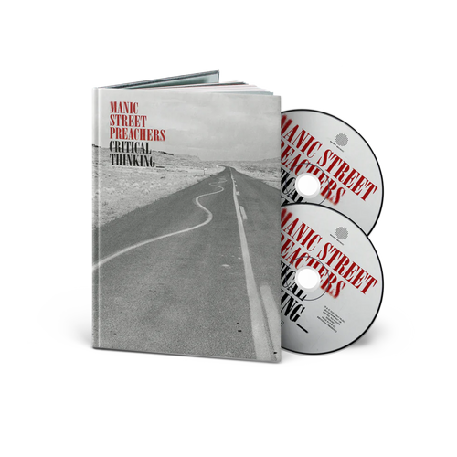 Hardcover book with 2 printed deluxe CDs.
Disc 1: 12 standard album tracks.
Disc 2: 12 exclusive demo tracks + Decline &amp; Fall (Steven Wilson Remix).
Includes an exclusive 12-page booklet featuring Nicky Wire’s handwritten lyrics.