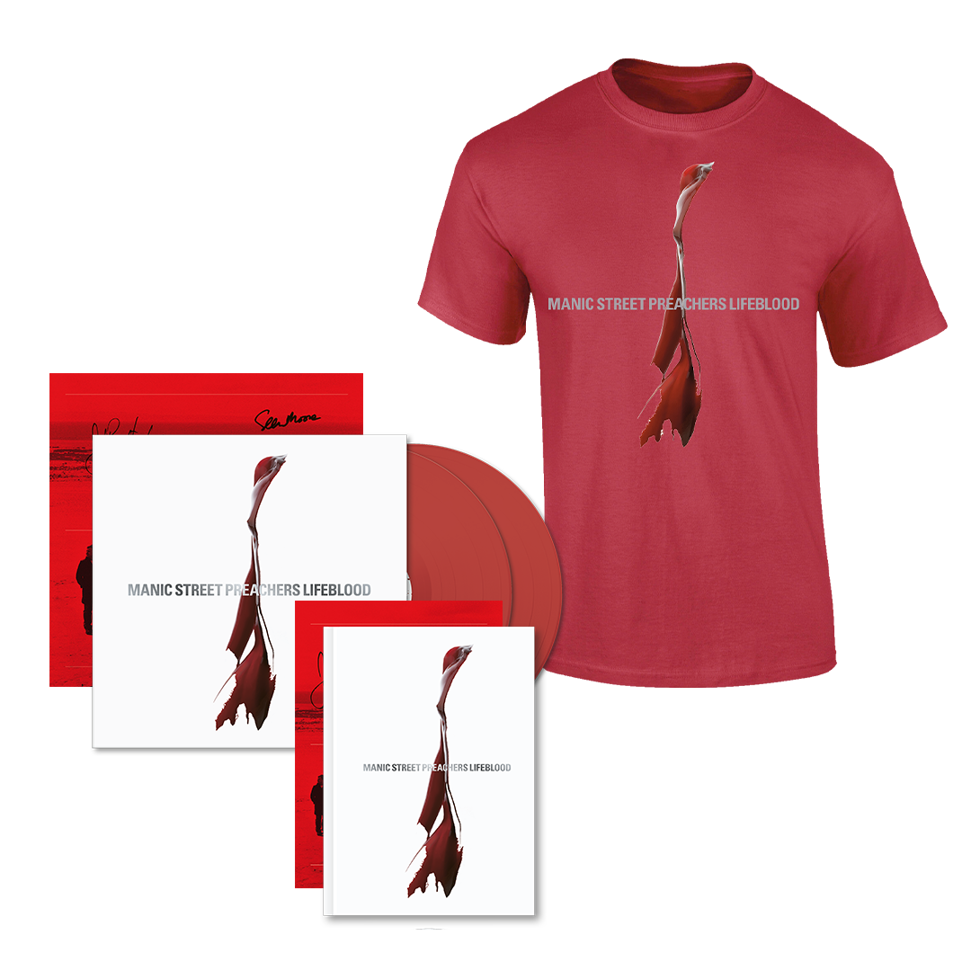 Lifeblood 20 | Choice Of Tee + Red LP + 3CD Book + Signed Inserts